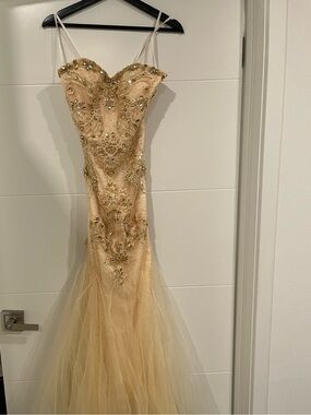cottagecore dress The Posey in the Collection 2024 GLOBAL NYE PARTY EDIT and skirts. Sequin Feather Gown Wood Type:Maple